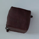 絹製紅雲紗茶器包大