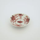 赤絵福寿三多文豆皿⑨