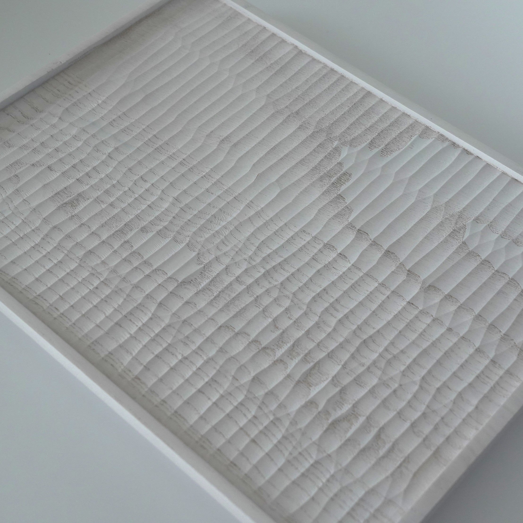 木製長方盆　トネリコ