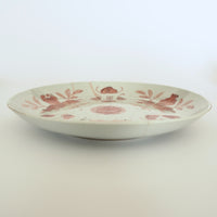 赤絵福寿三多文皿大①