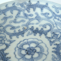 青花蝶恋花文皿③