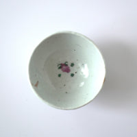 粉彩四季花文茶杯⑦