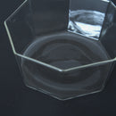 ガラス製八角建水