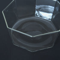 ガラス製八角建水