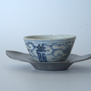 青花双喜文茶杯①