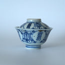 青花喜字瓜文蓋碗②