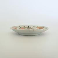 粉彩七宝三多文皿⑦