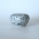 青花蓮唐草文香盒