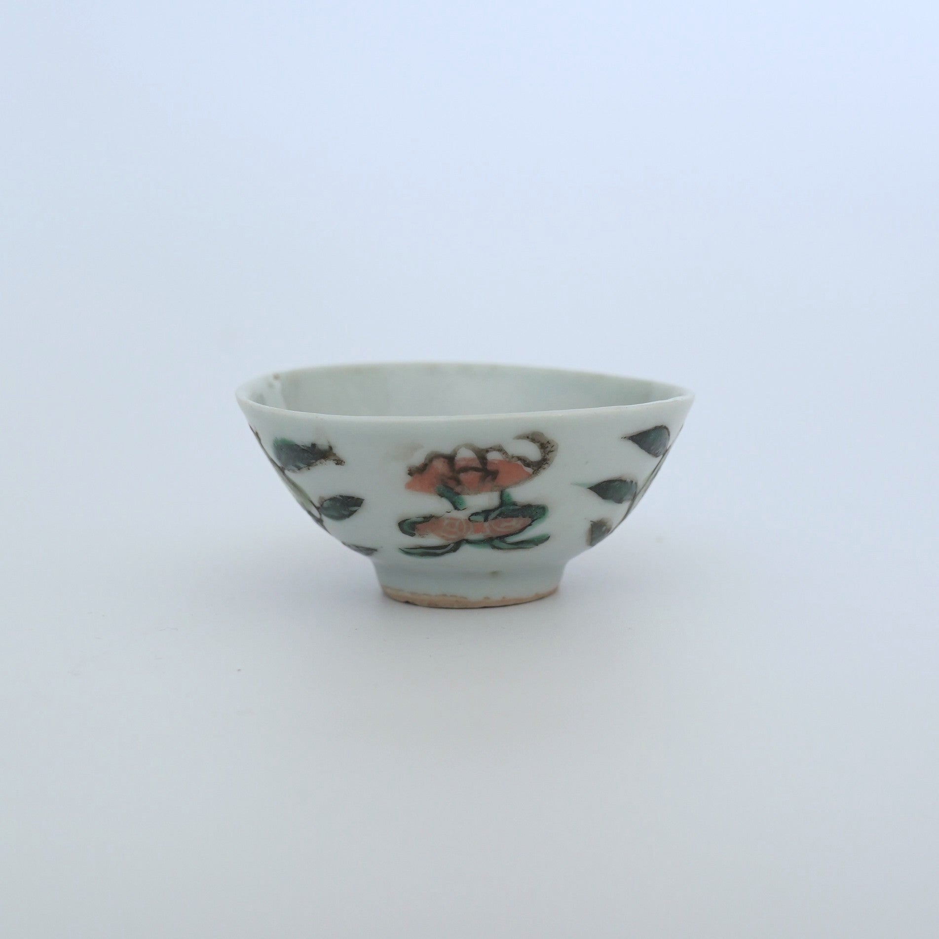 粉彩七宝三多文茶杯④