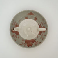 赤絵福寿三多文皿⑦