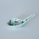 粉彩四季花文レンゲ②