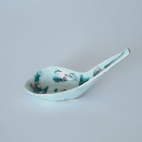 粉彩四季花文レンゲ②