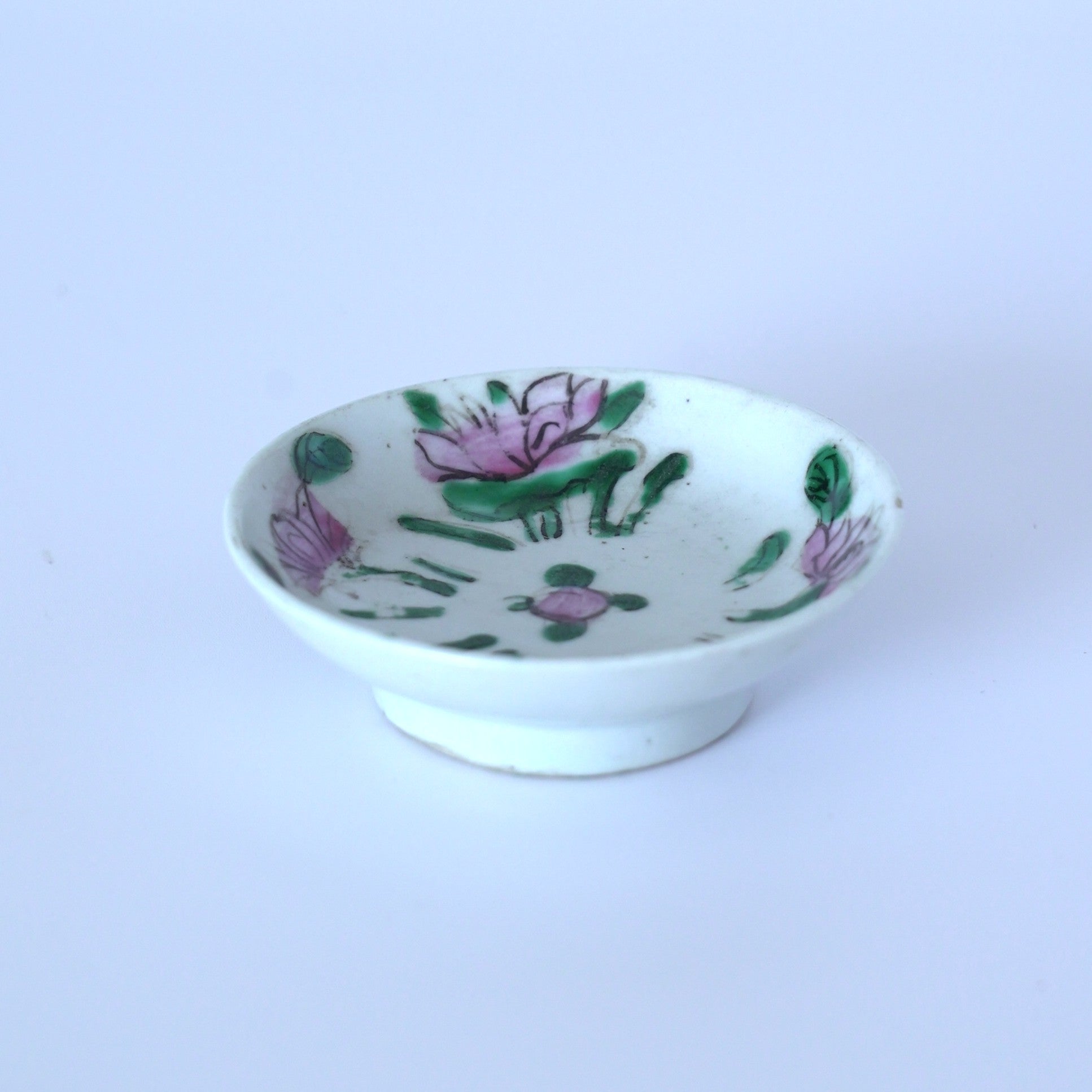 粉彩四季花文豆皿⑤ – 貴泉堂 KISENDO