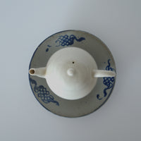 青花中国結文小皿③