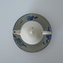 青花中国結文小皿②