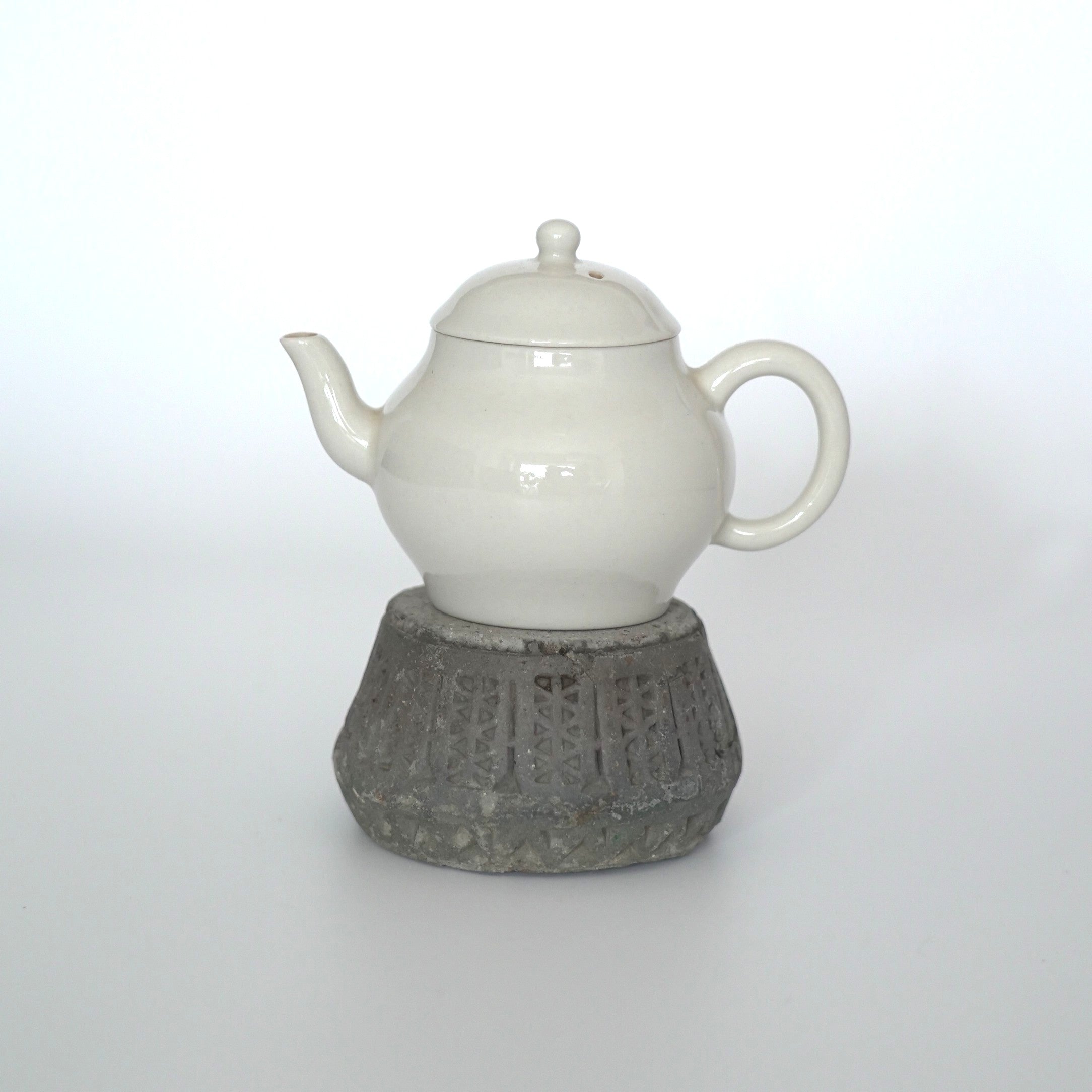 磚製麻鼓蓋置②大