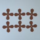 フェルト製茶杯布6枚セット