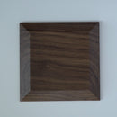 木製正方壺承　クルミ