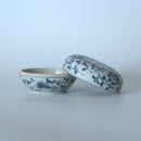 青花蓮唐草文香盒