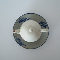 青花中国結文小皿⑤