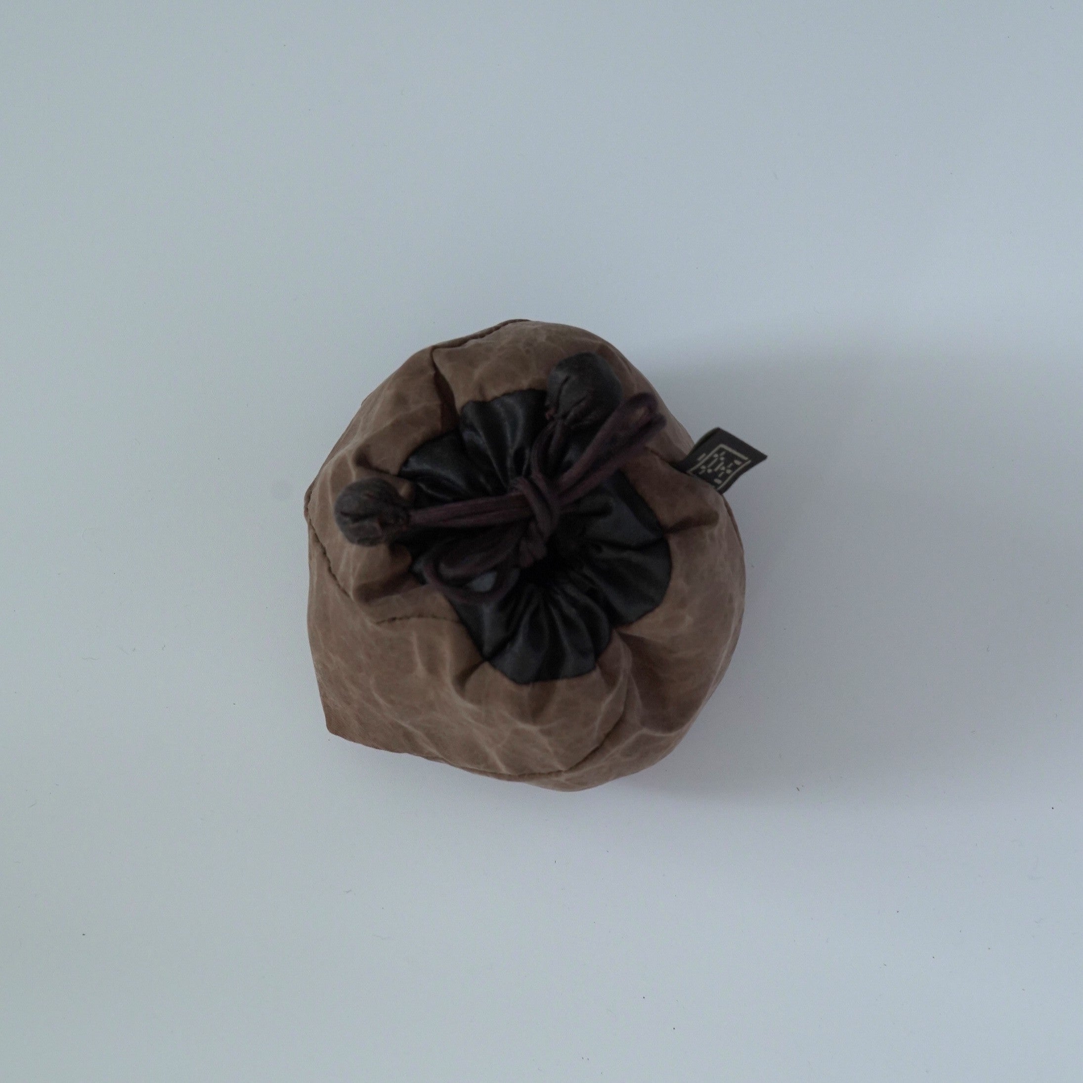 絹製香雲紗茶器包小