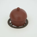 銅製寿字茶枕⑤