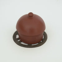 銅製寿字茶枕⑤