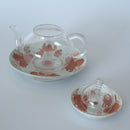 赤絵双寿三多文豆皿①