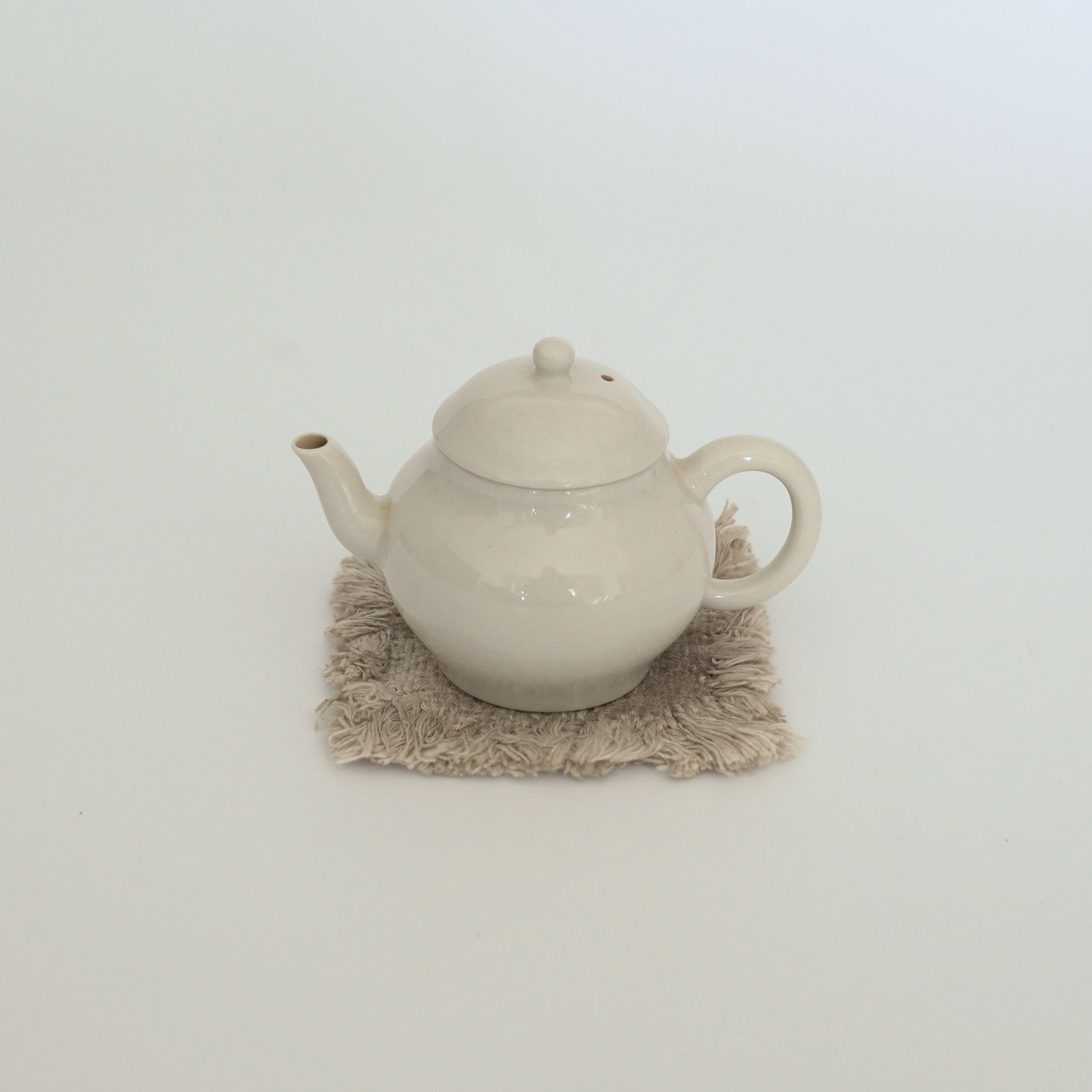 綿製草木染茶托小