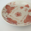 赤絵福寿三多文皿⑤