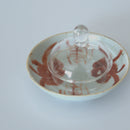 赤絵双寿三多文豆皿⑥