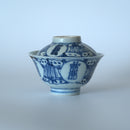 青花喜字瓜文蓋碗②