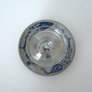 青花双魚花文皿②