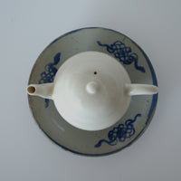 青花中国結文小皿③