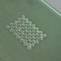 長方窯変茶盤③錆青磁色