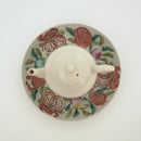 粉彩七宝三多文皿 ⑥