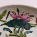 粉彩四季花文皿⑫
