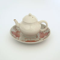 赤絵福寿三多文皿⑦