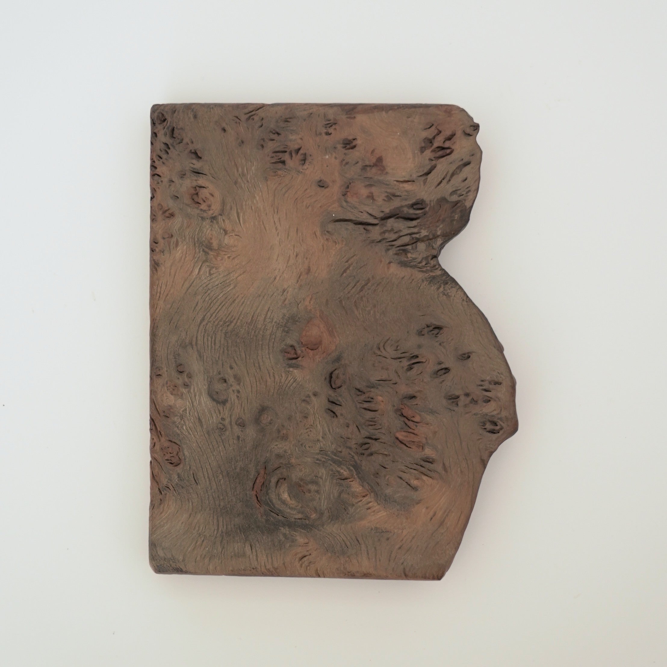 木製樹瘤壺承小