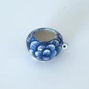 青花牡丹文蓋置①