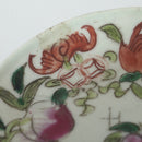 粉彩七宝三多文皿 ③