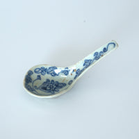 青花絡枝蓮文レンゲ①