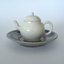 青花双魚花文皿③