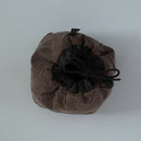 絹製香雲紗茶器包大