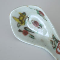 粉彩七宝三多文レンゲ②