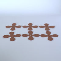 フェルト製茶杯布6枚セット