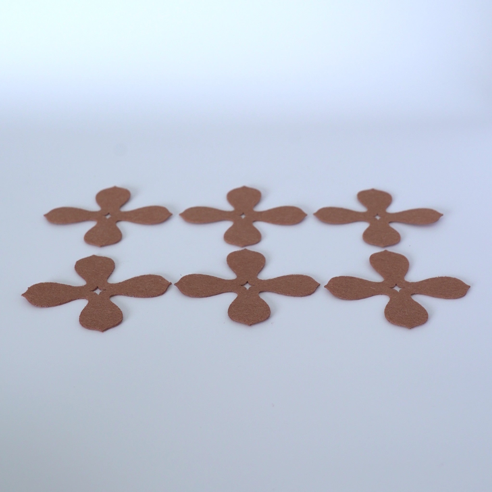 フェルト製茶杯布6枚セット