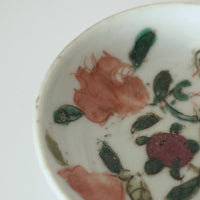 粉彩七宝三多文豆皿④