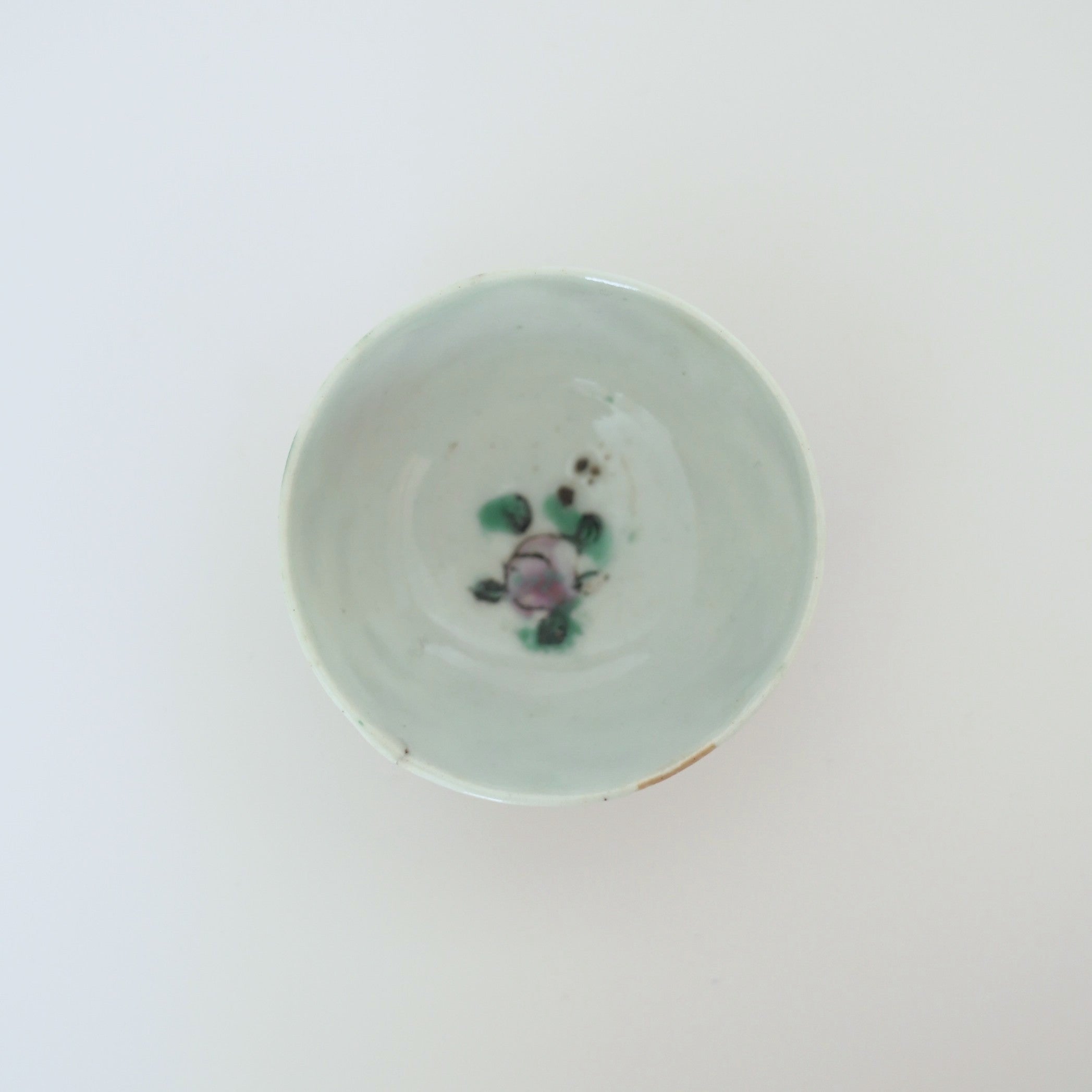 粉彩七宝三多文茶杯③