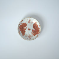 赤絵双寿三多文豆皿④